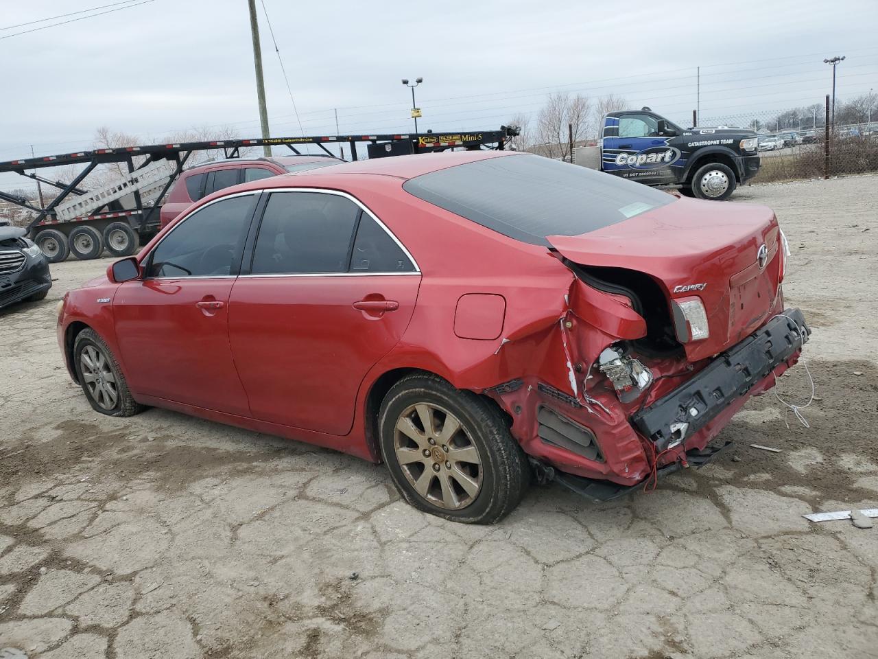 2009 Toyota Camry VIN 4T1BB46K59U075460 Copart auction photo, rear end / front end damage thumbnail 2