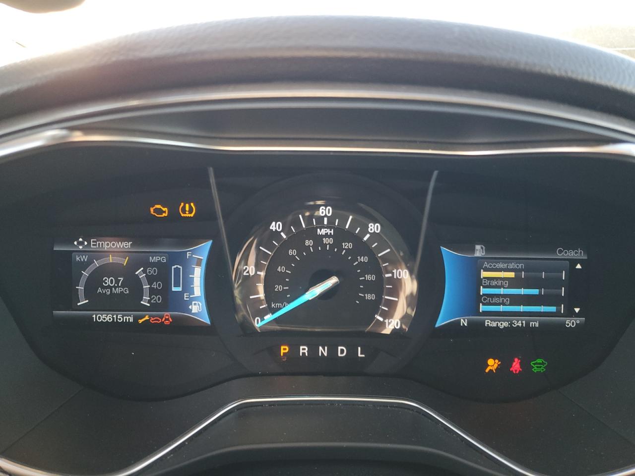2017 Ford Fusion VIN 3FA6P0LU6HR314306 Copart auction photo, front end / minor dent/scratches damage thumbnail 9