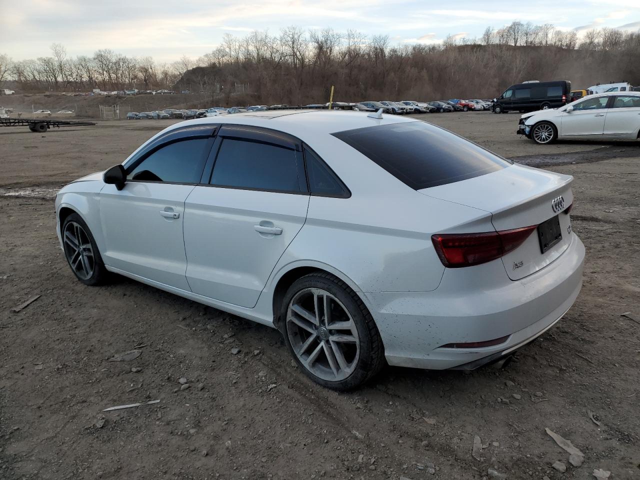 2017 Audi A3 VIN WAUB8GFF8H1025348 Copart auction photo, front end / minor dent/scratches damage thumbnail 2