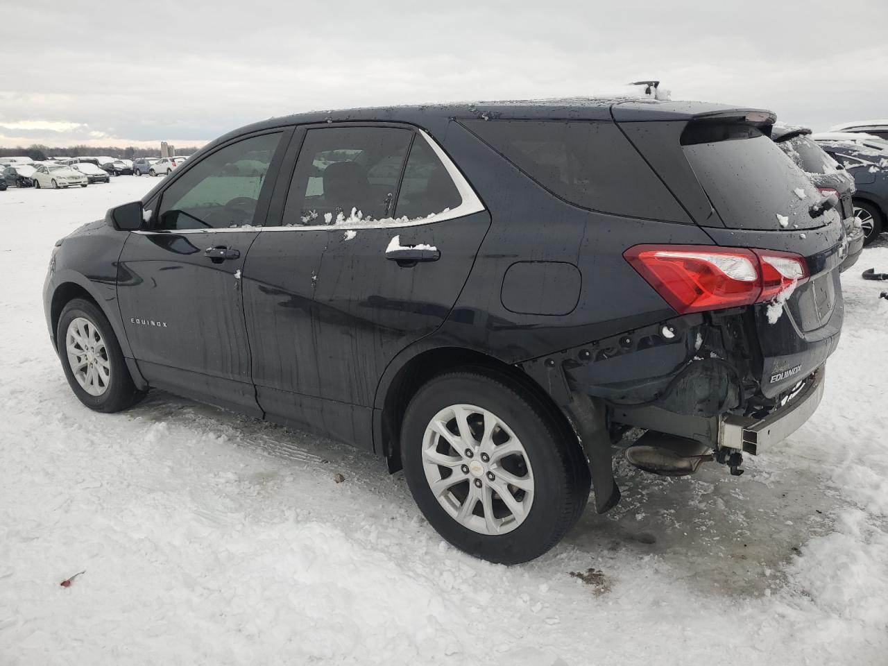 2020 Chevrolet Equinox VIN 3GNAXTEV7LS689500 Copart auction photo, rear end damage thumbnail 2