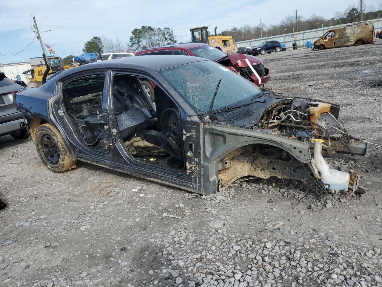 2017 Dodge Charger VIN 2C3CDXCT7HH667319 Copart auction photo, stripped damage thumbnail 4