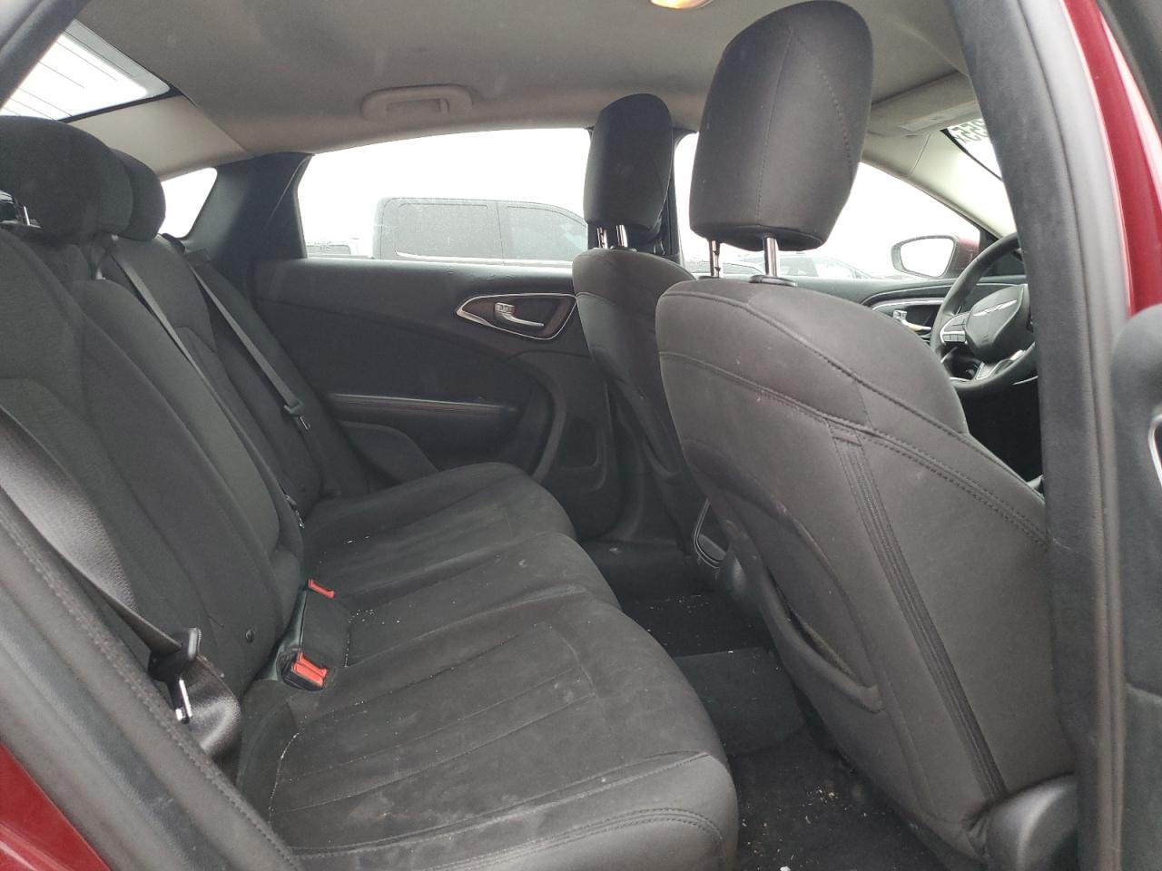 2015 Chrysler 200 VIN 1C3CCCABXFN706494 Copart auction photo, side / hail damage thumbnail 10