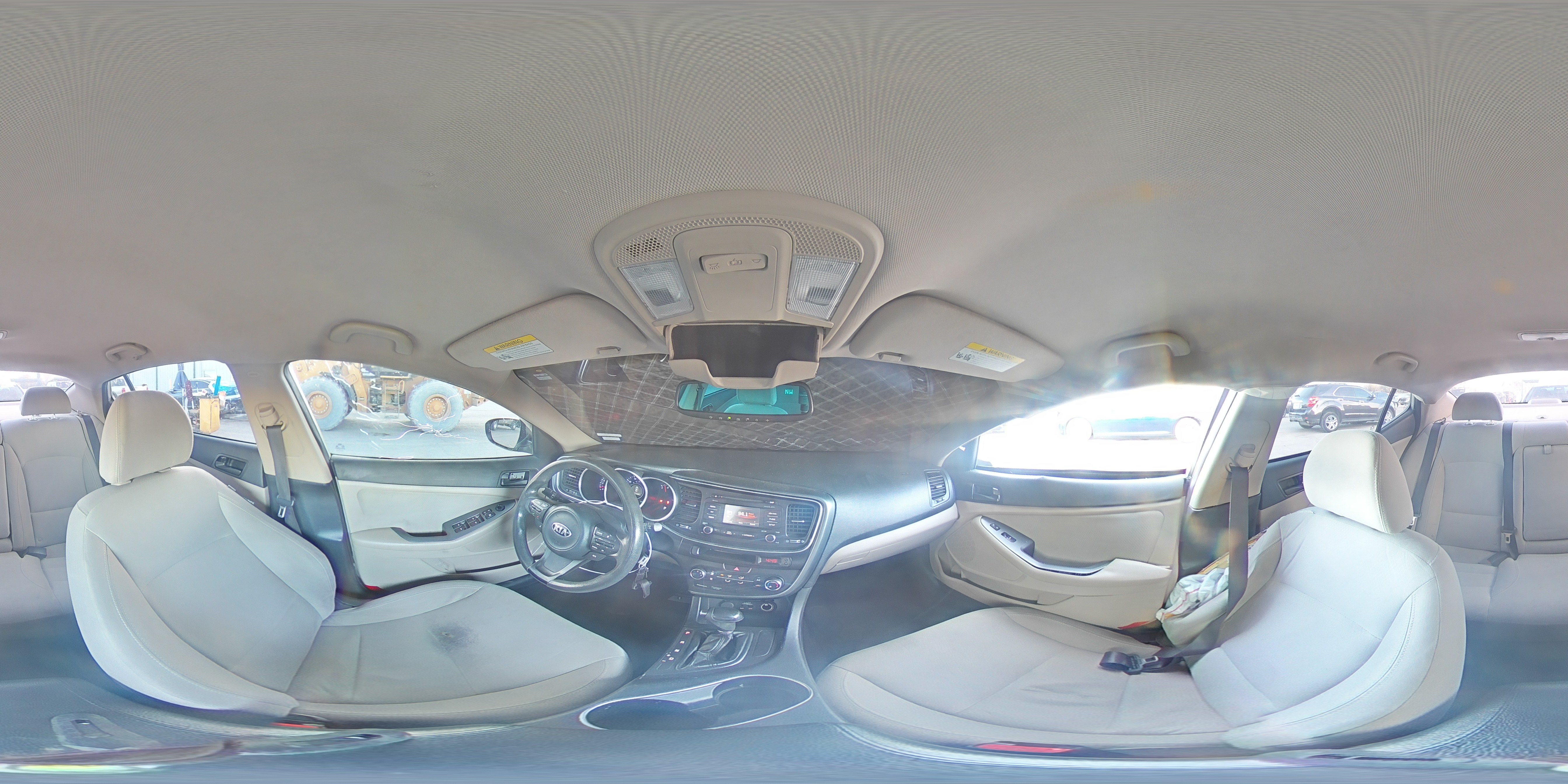2014 KIA Optima VIN 5XXGM4A76EG328003 Copart auction photo, side damage thumbnail 14