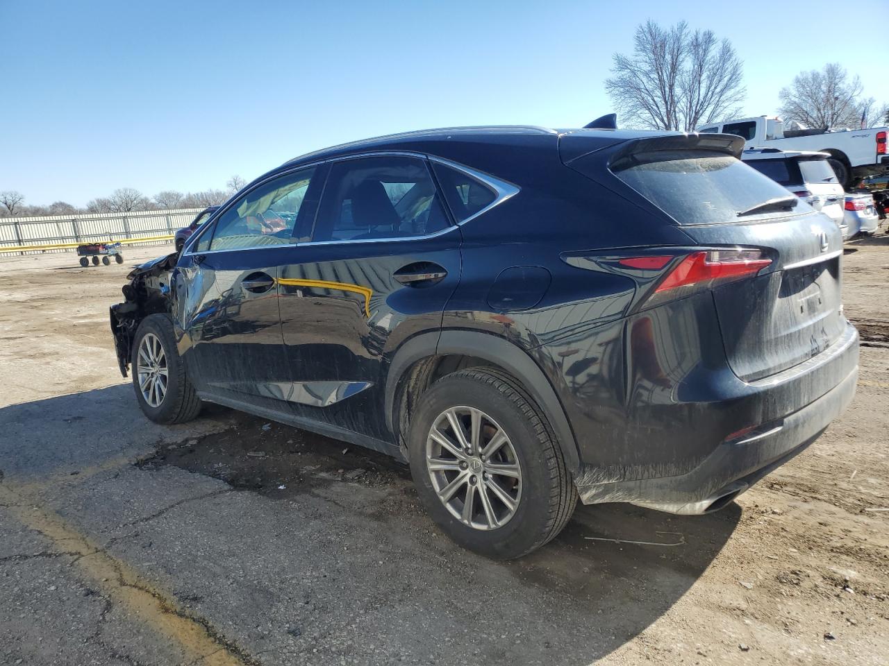2016 Lexus NX VIN JTJYARBZ2G2023064 Copart auction photo, side / front end damage thumbnail 2