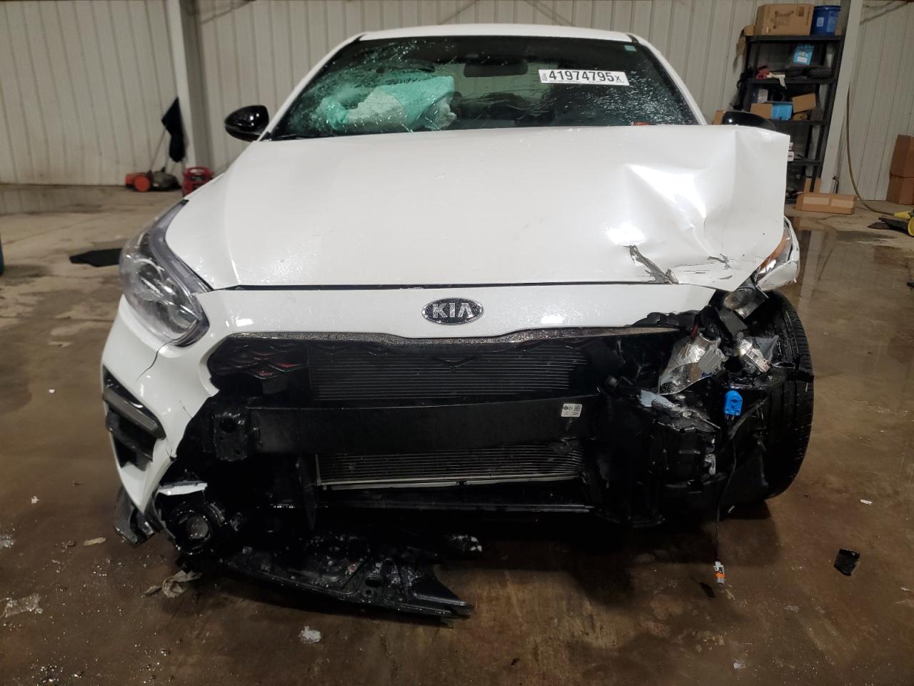 2021 KIA Forte VIN 3KPF34AD4ME417144 Copart auction photo, front end damage thumbnail 5