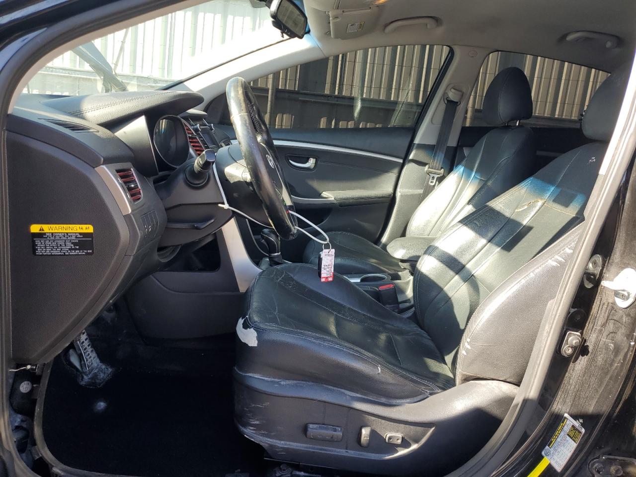 2014 Hyundai Elantra VIN KMHD35LH1EU194945 Copart auction photo, rear end / hail damage thumbnail 7
