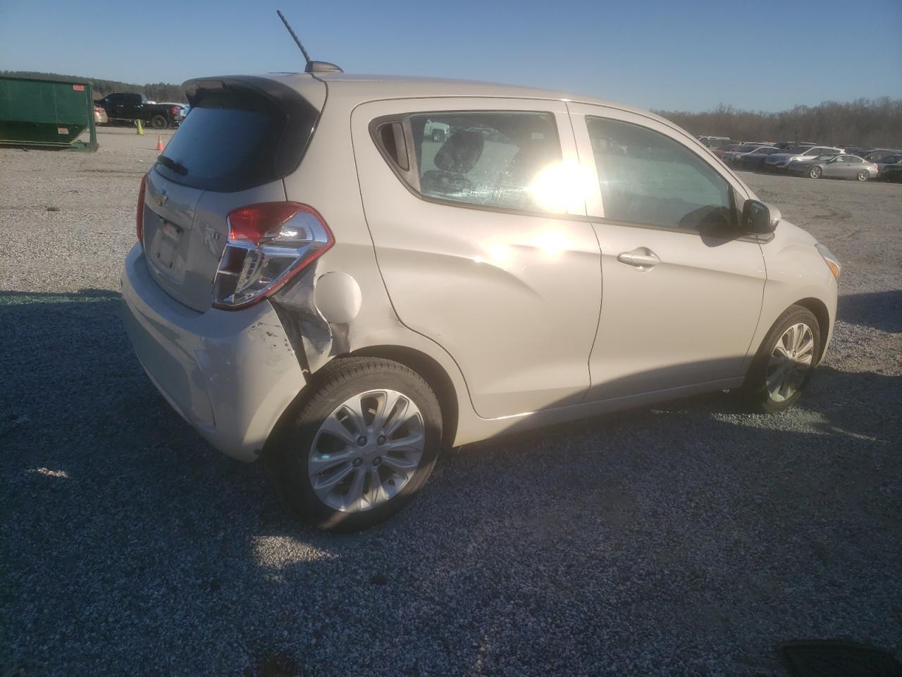 2017 Chevrolet Spark VIN KL8CD6SA0HC764184 Copart auction photo, rear end / frame damage damage thumbnail 3