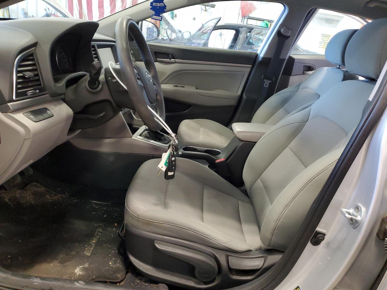 2017 Hyundai Elantra VIN 5NPD84LF6HH052927 Copart auction photo, rear end / minor dent/scratches damage thumbnail 7