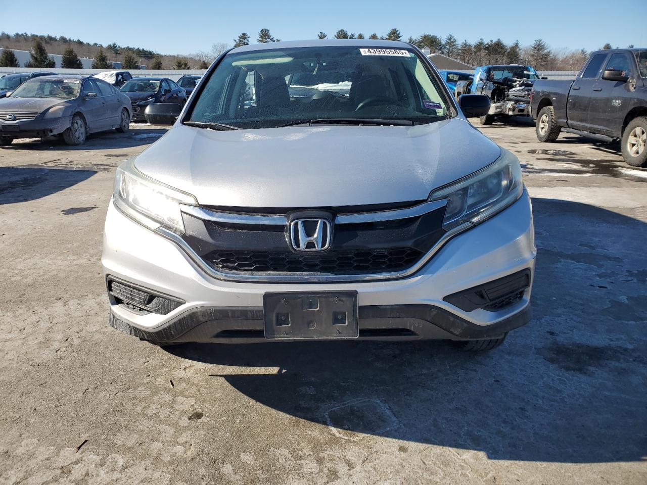 2015 Honda CR-V VIN 2HKRM4H3XFH610985 Copart auction photo, rear end / side damage thumbnail 5