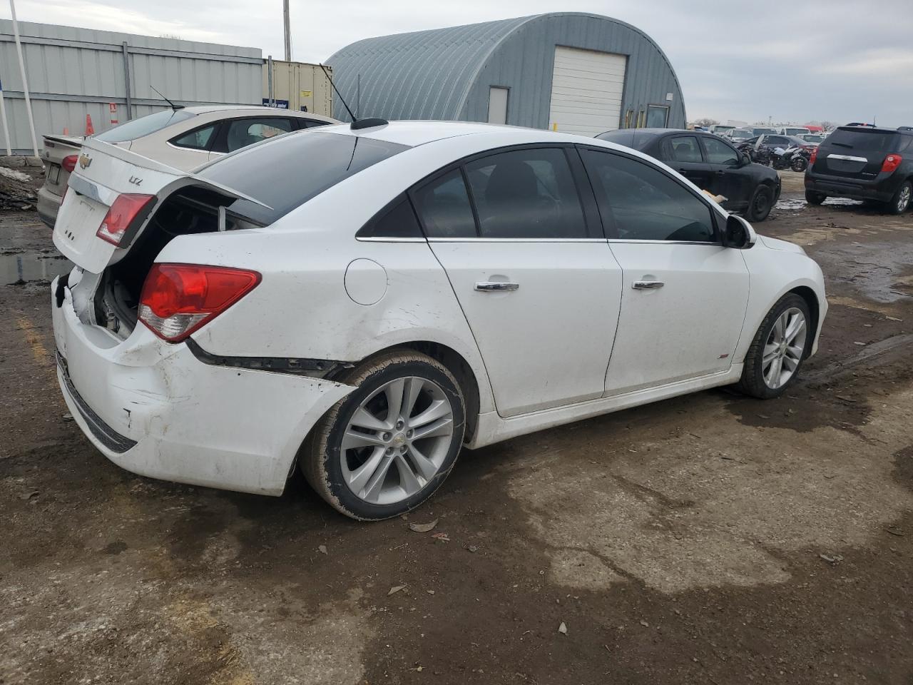 2015 Chevrolet Cruze VIN 1G1PG5SB9F7242316 Copart auction photo, rear end damage thumbnail 3