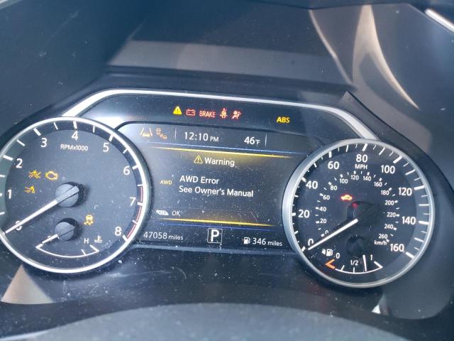 2019 Nissan Murano VIN 5N1AZ2MS9KN134931 Copart auction photo, front end / mechanical damage thumbnail 9