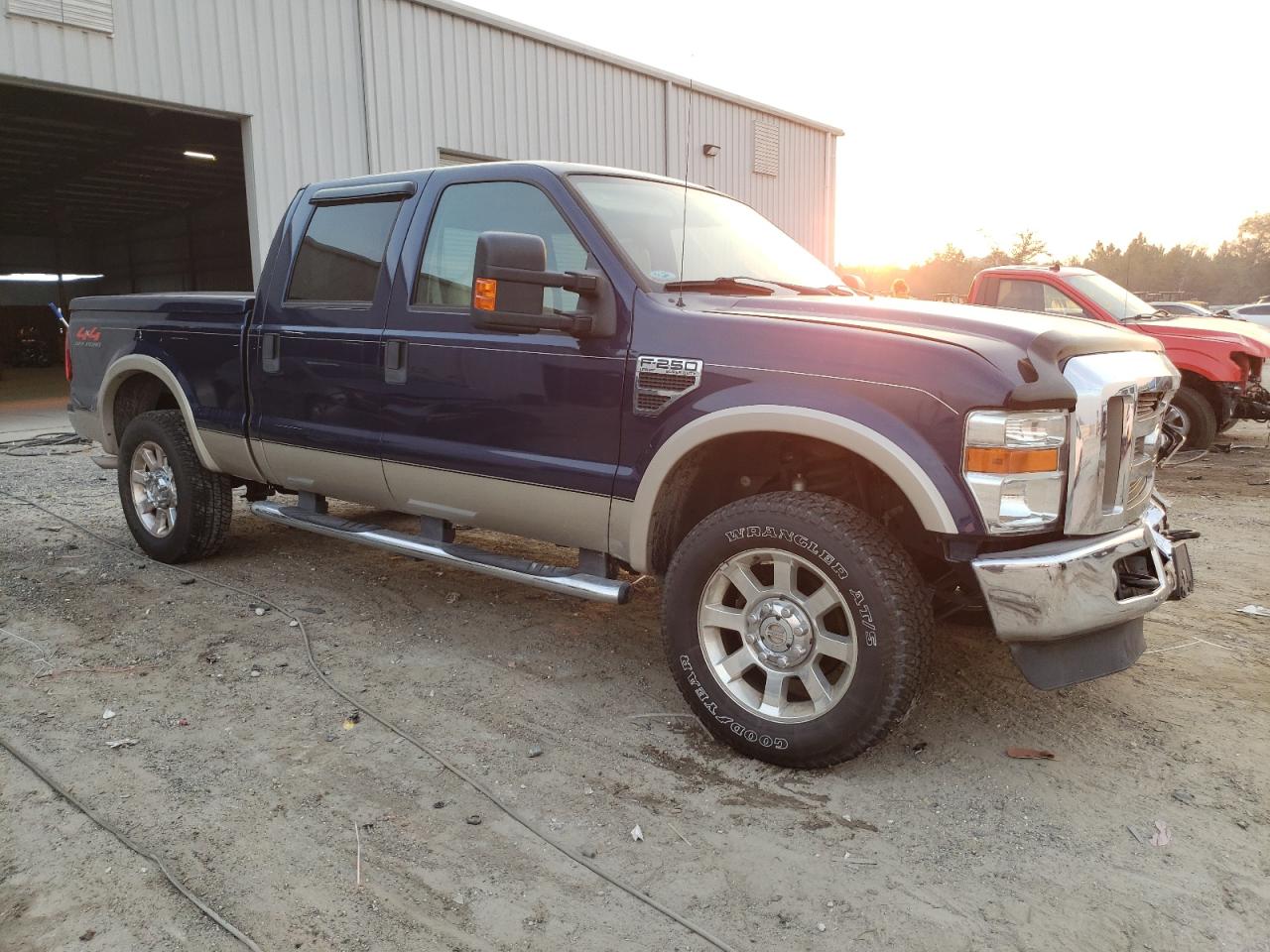 2008 Ford F250 VIN 1FTSW21598EE50693 Copart auction photo, front end damage thumbnail 4