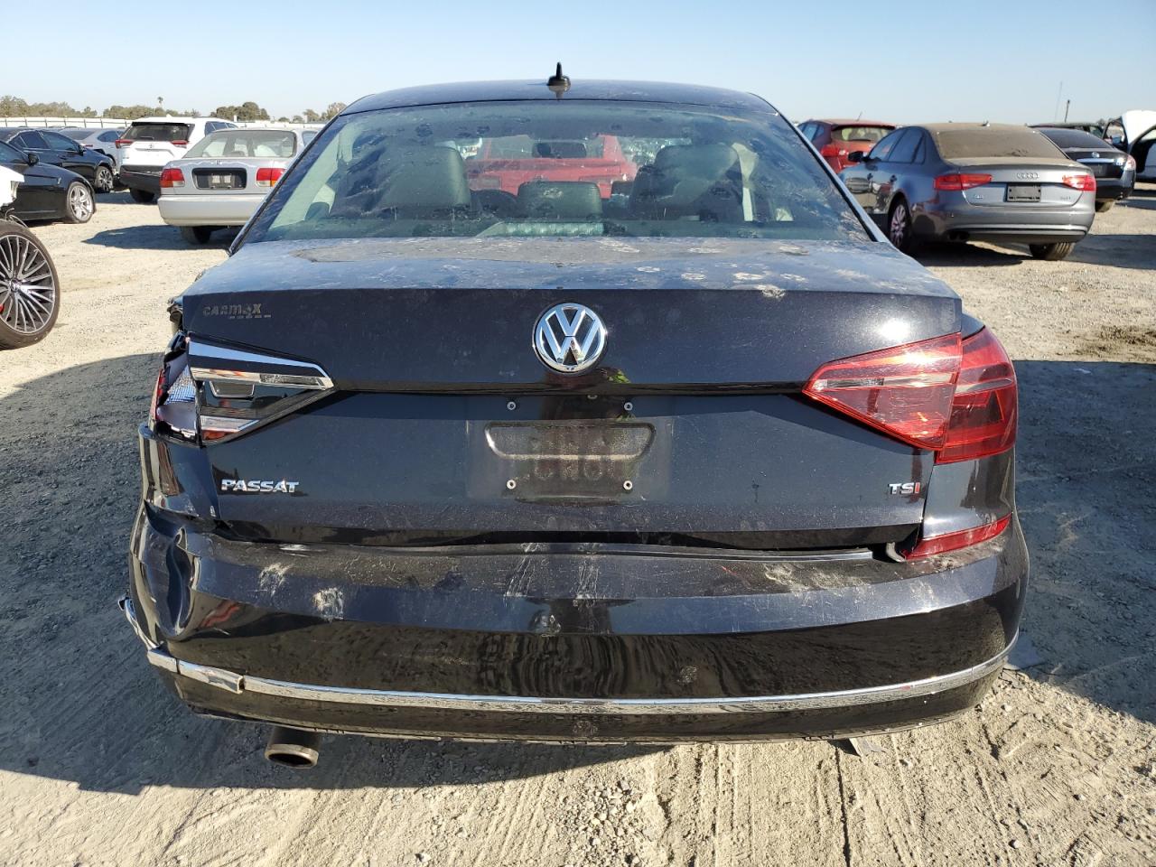 2018 Volkswagen Passat VIN 1VWAA7A36JC039451 Copart auction photo, all over damage thumbnail 6