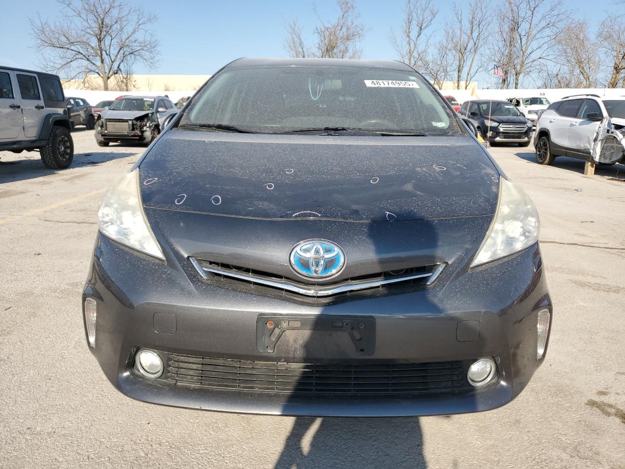 2012 Toyota Prius VIN JTDZN3EUXC3116735 Copart auction photo, rear end damage thumbnail 5