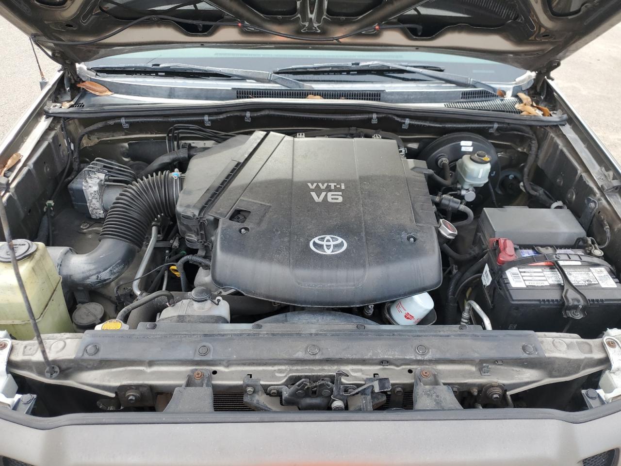 2010 Toyota Tacoma VIN 3TMJU4GN3AM096349 Copart auction photo, side damage thumbnail 11