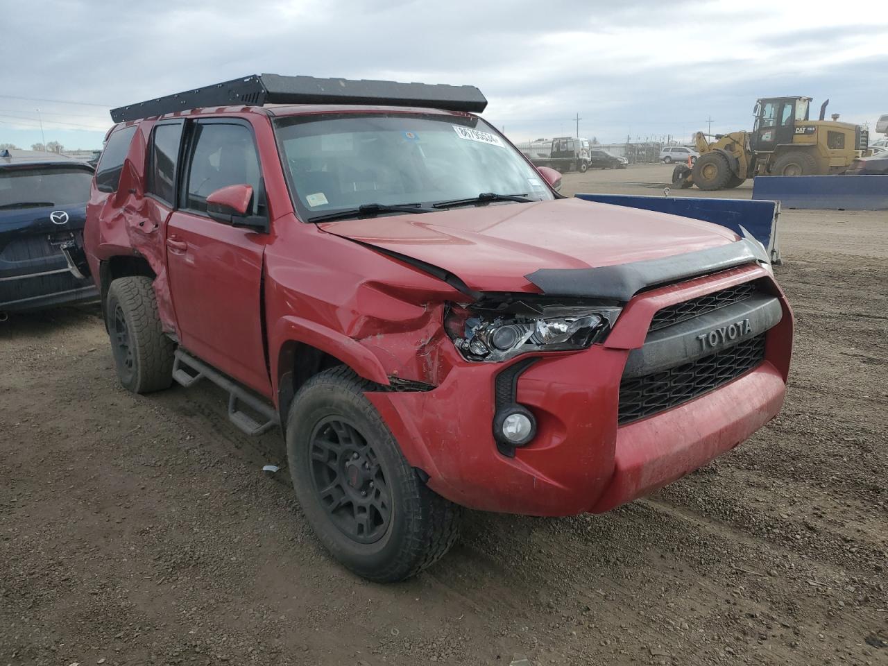 2017 Toyota 4Runner VIN JTEBU5JR1H5443520 Copart auction photo, all over damage thumbnail 4