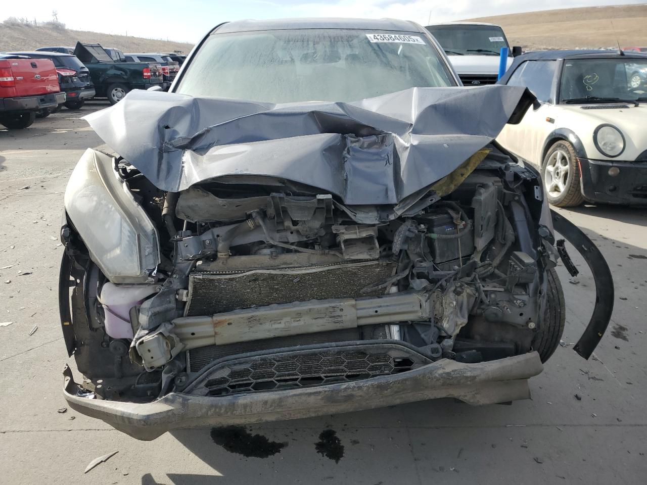 2016 Honda HR-V VIN 3CZRU6H36GM715041 Copart auction photo, front end damage thumbnail 5