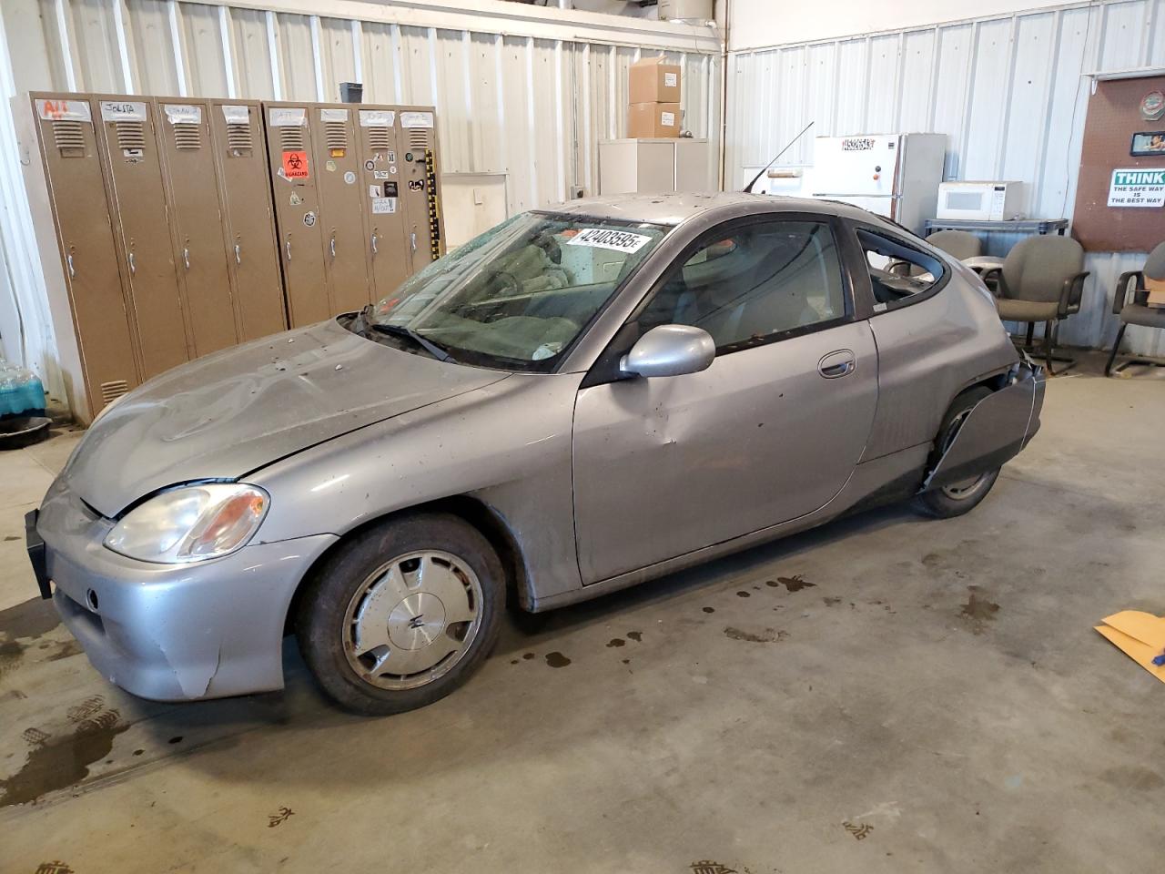 2001 Honda Insight VIN JHMZE13741T000153