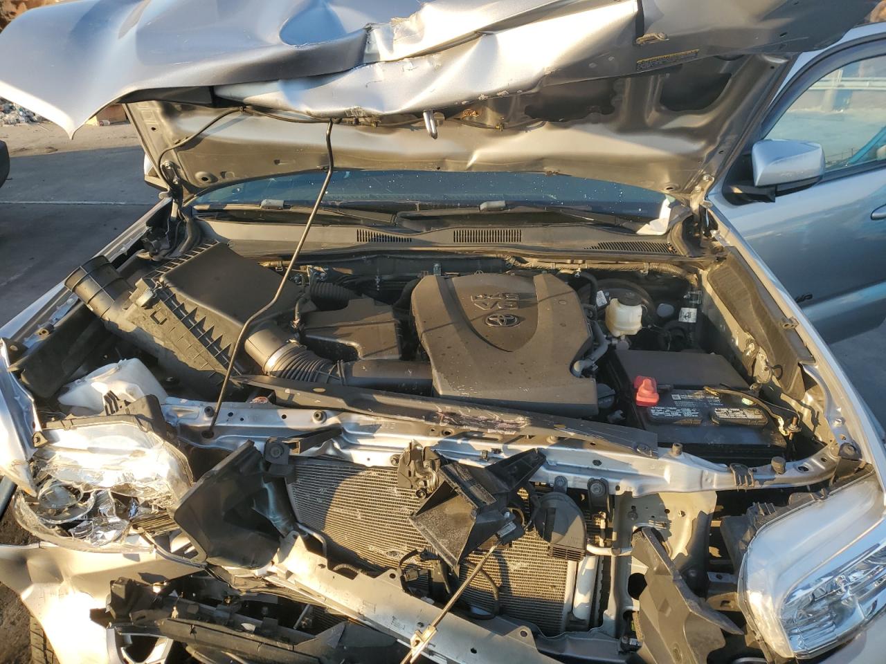 2020 Toyota Tacoma VIN 3TMAZ5CN4LM138902 Copart auction photo, front end damage thumbnail 11