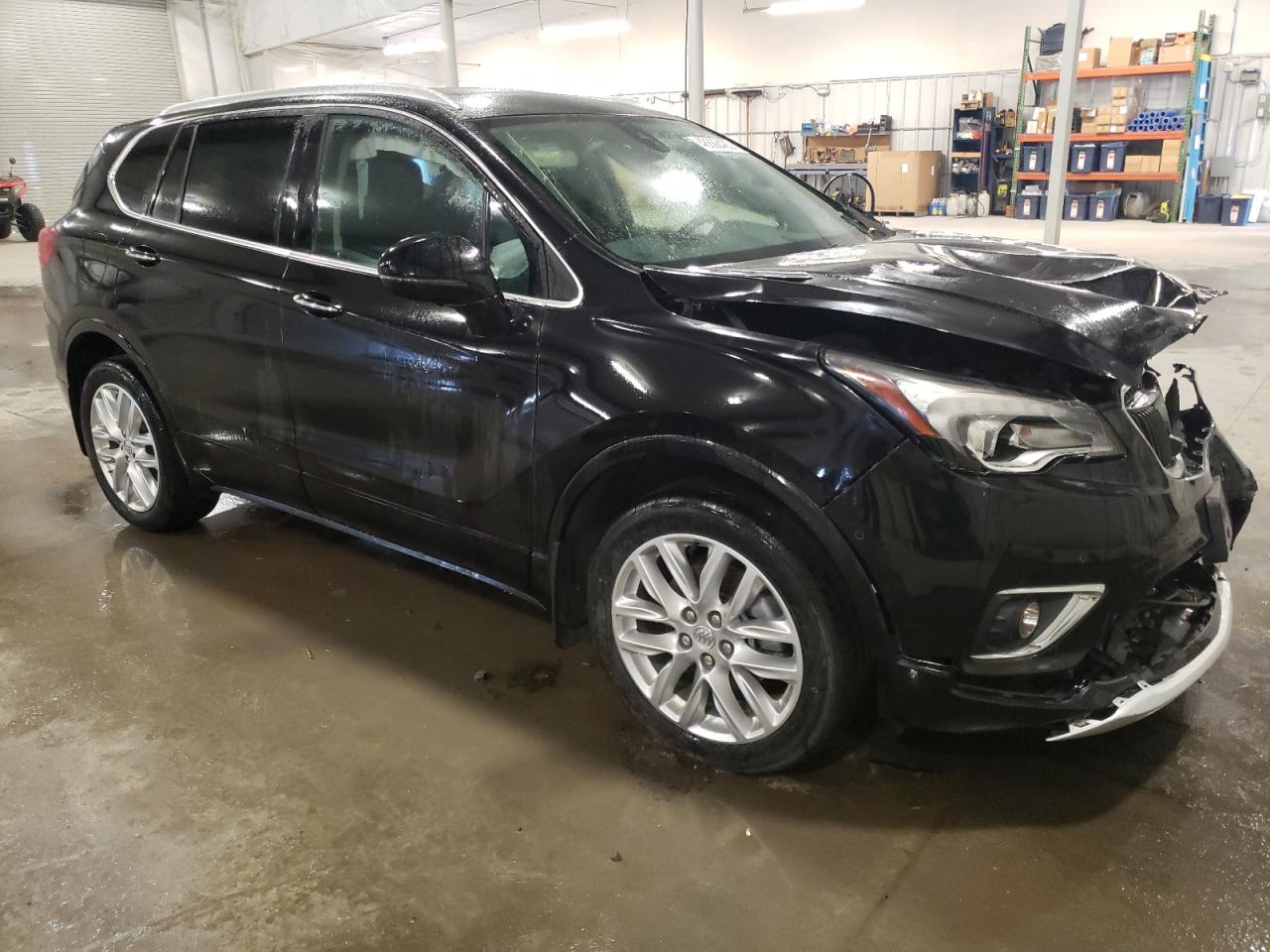 2020 Buick Envision VIN LRBFX4SX1LD208312 Copart auction photo, front end / side damage thumbnail 4