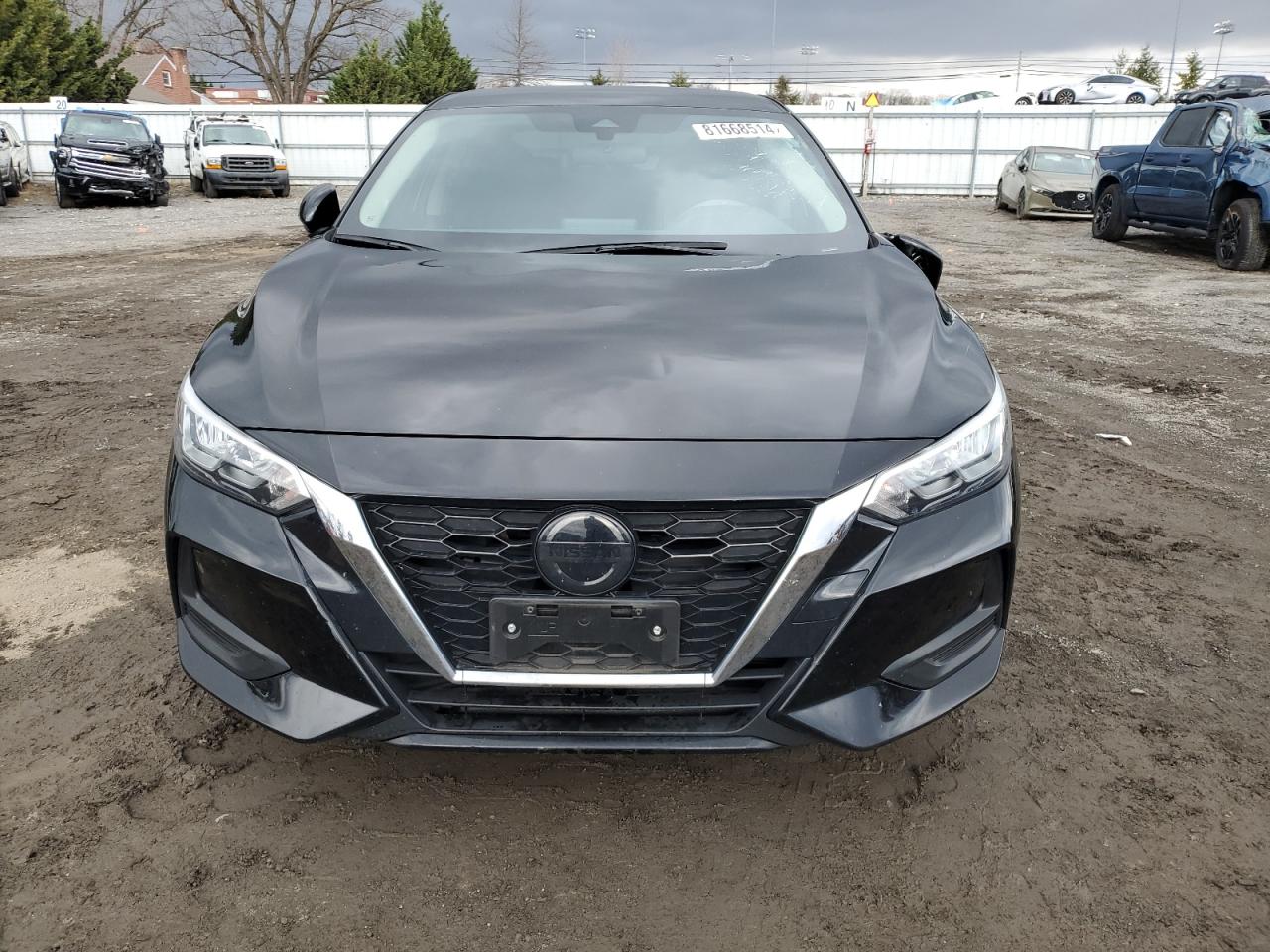 2022 Nissan Sentra VIN 3N1AB8BV3NY203955 Copart auction photo, side / minor dent/scratches damage thumbnail 5