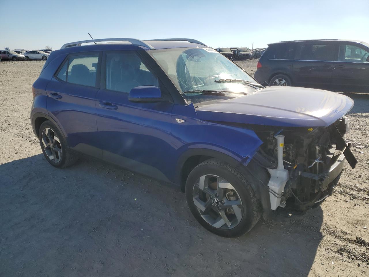2024 Hyundai Venue VIN KMHRC8A34RU287902 Copart auction photo, front end damage thumbnail 4
