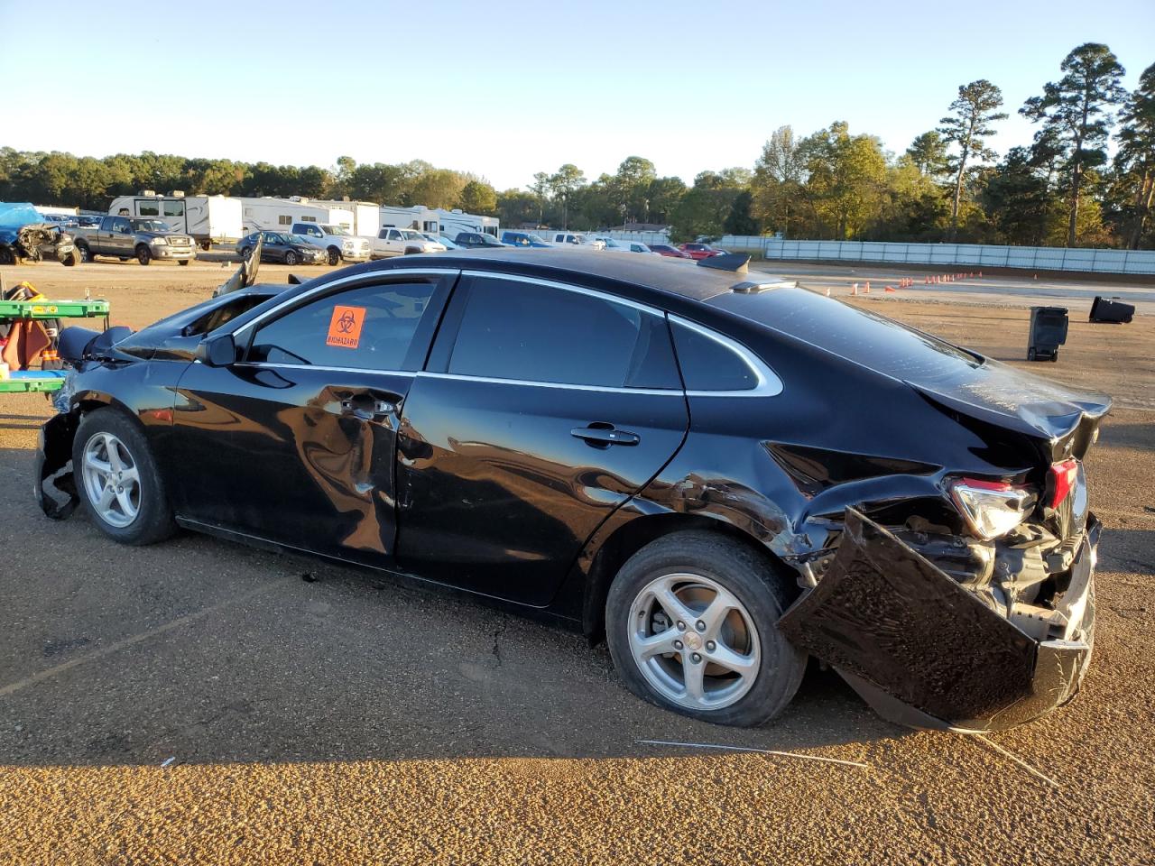 2016 Chevrolet Malibu VIN 1G1ZB5ST1GF207079 Copart auction photo, all over damage thumbnail 2