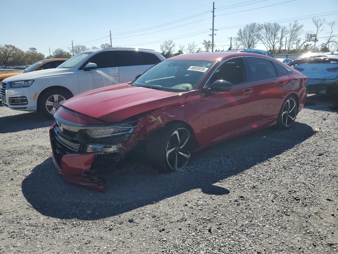 2021 Honda Accord VIN 1HGCV1F30MA044071
