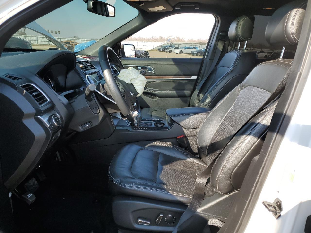 2017 Ford Explorer VIN 1FM5K7FH9HGE24460 Copart auction photo, front end / undercarriage damage thumbnail 7