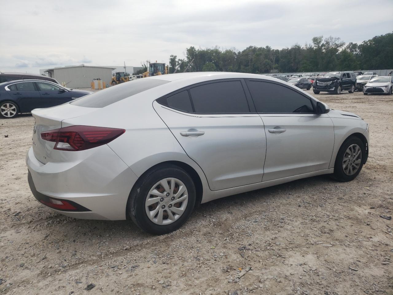 2019 Hyundai Elantra VIN 5NPD74LF8KH427811 Copart auction photo, front end damage thumbnail 3
