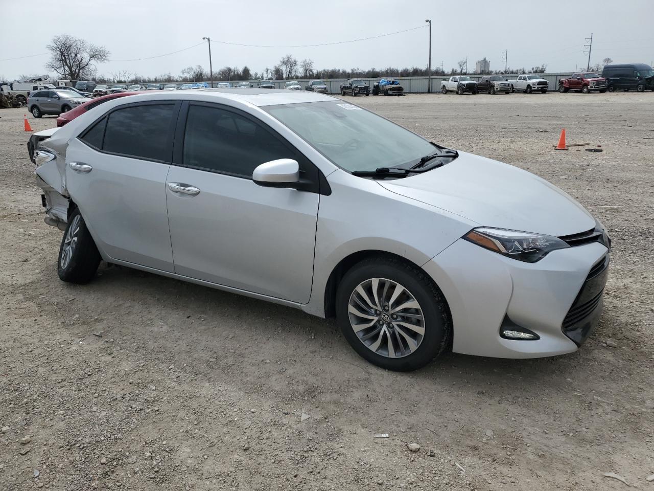 2019 Toyota Corolla VIN 5YFBURHE8KP885736 Copart auction photo, rear end damage thumbnail 4