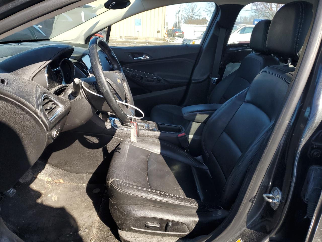 2018 Chevrolet Cruze VIN 3G1BF6SM2JS652163 Copart auction photo, undercarriage / all over damage thumbnail 7