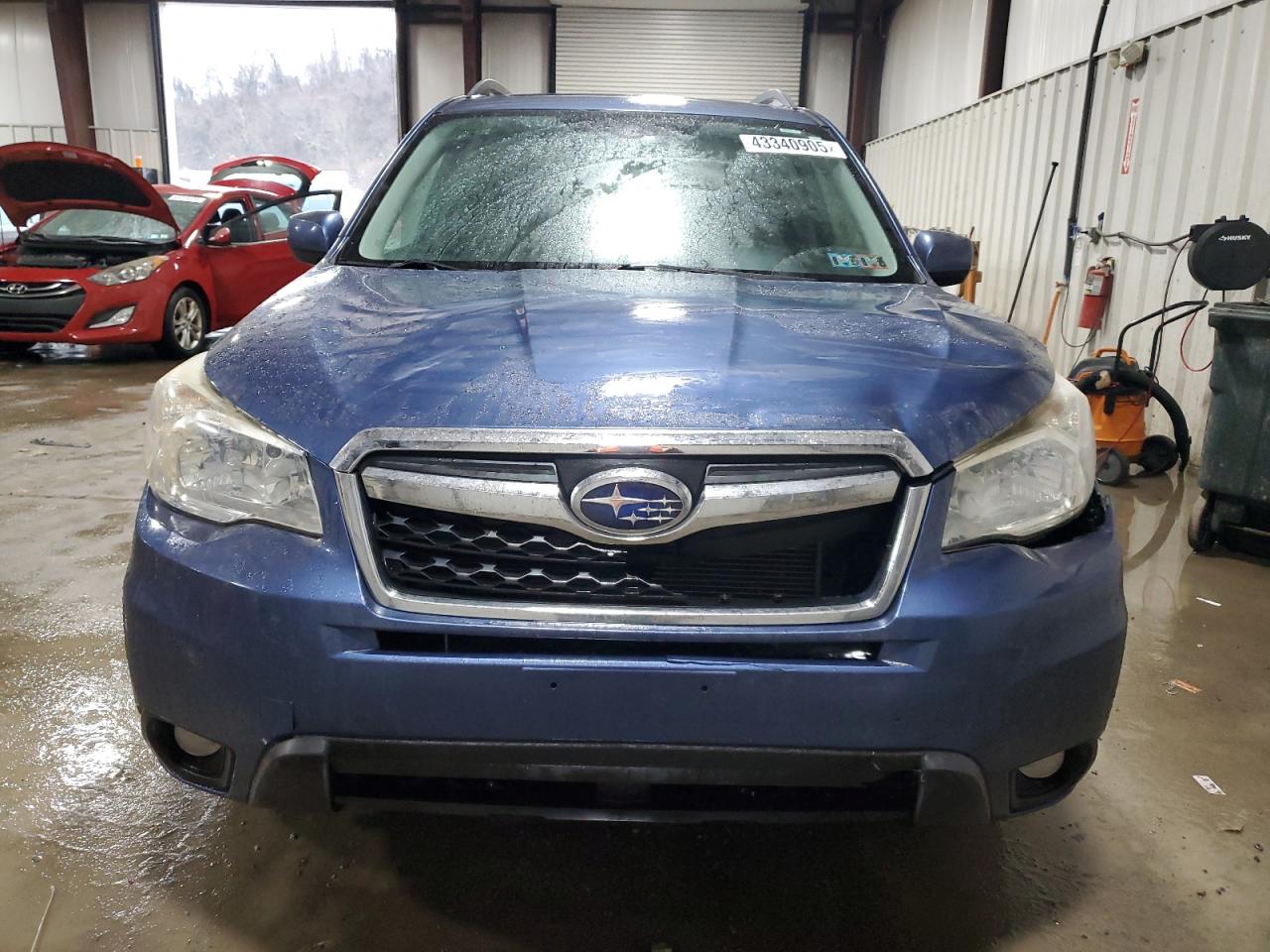 2014 Subaru Forester VIN JF2SJAHC9EH463601 Copart auction photo, front end damage thumbnail 5