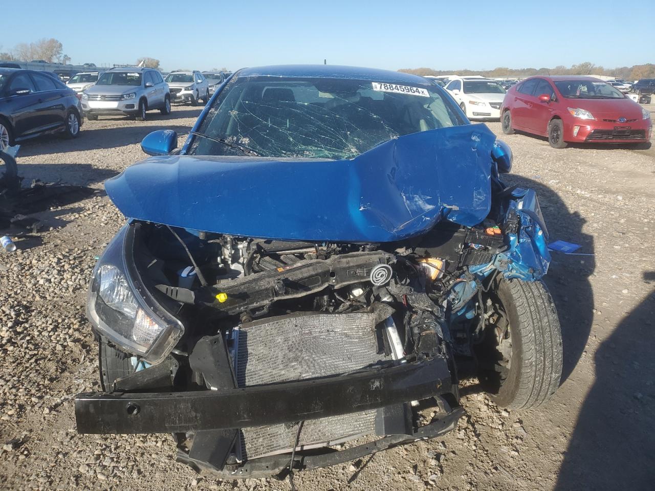 2023 KIA Rio VIN 3KPA24AD1PE516893 Copart auction photo, front end damage thumbnail 5