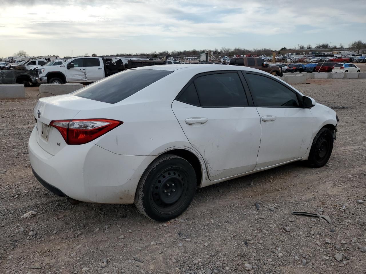 2014 Toyota Corolla VIN 2T1BURHE5EC072178 Copart auction photo, all over / mechanical damage thumbnail 3