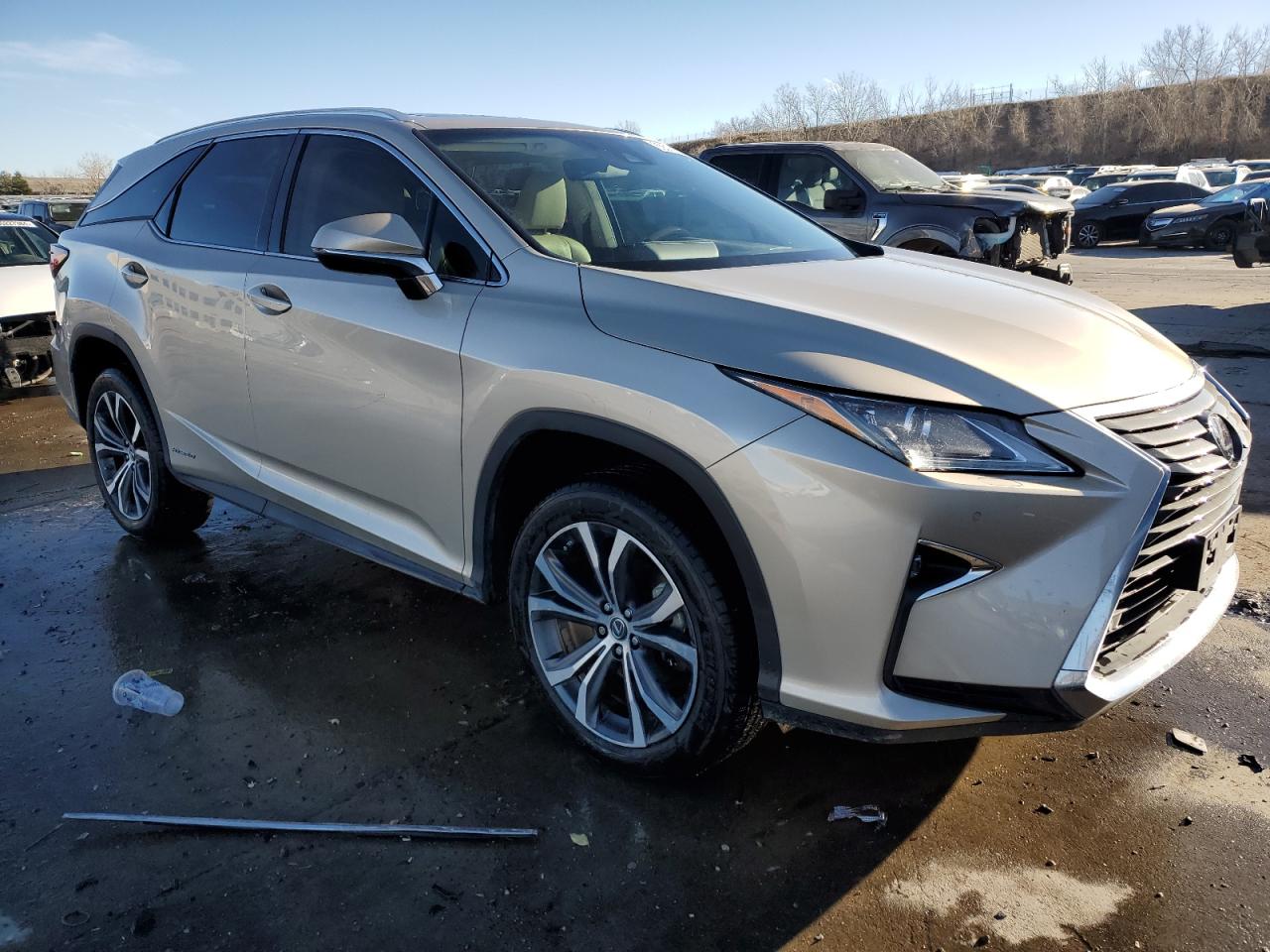 2018 Lexus RX VIN JTJDGKCA8J2004362 Copart auction photo, front end damage thumbnail 4
