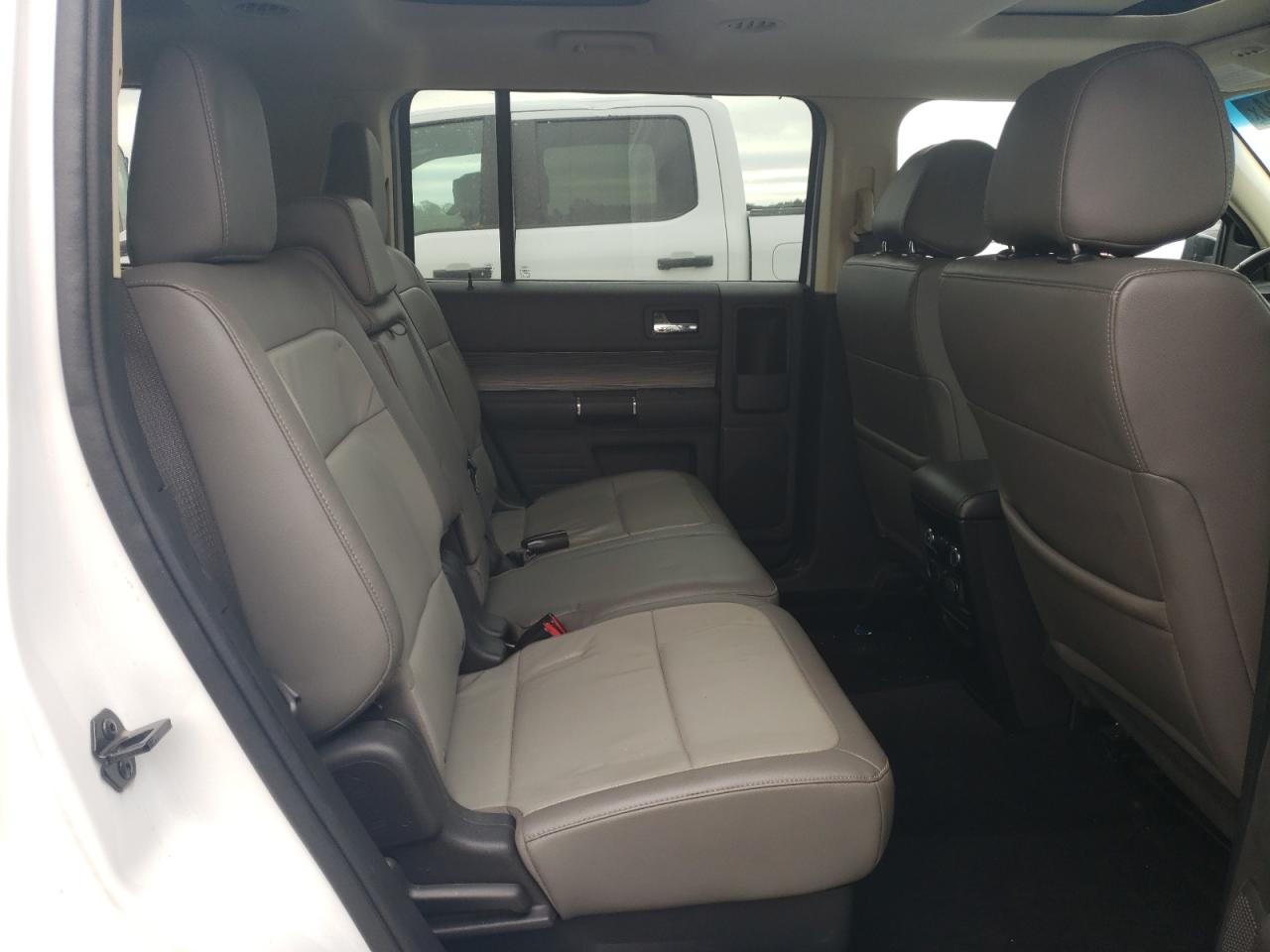 2019 Ford Flex VIN 2FMHK6C87KBA37870 Copart auction photo, front end / side damage thumbnail 11
