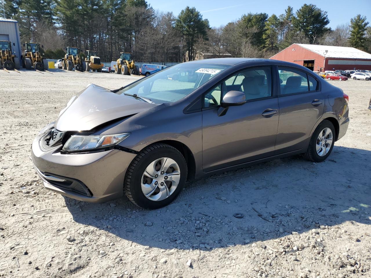 2013 Honda Civic VIN 2HGFB2F52DH598856