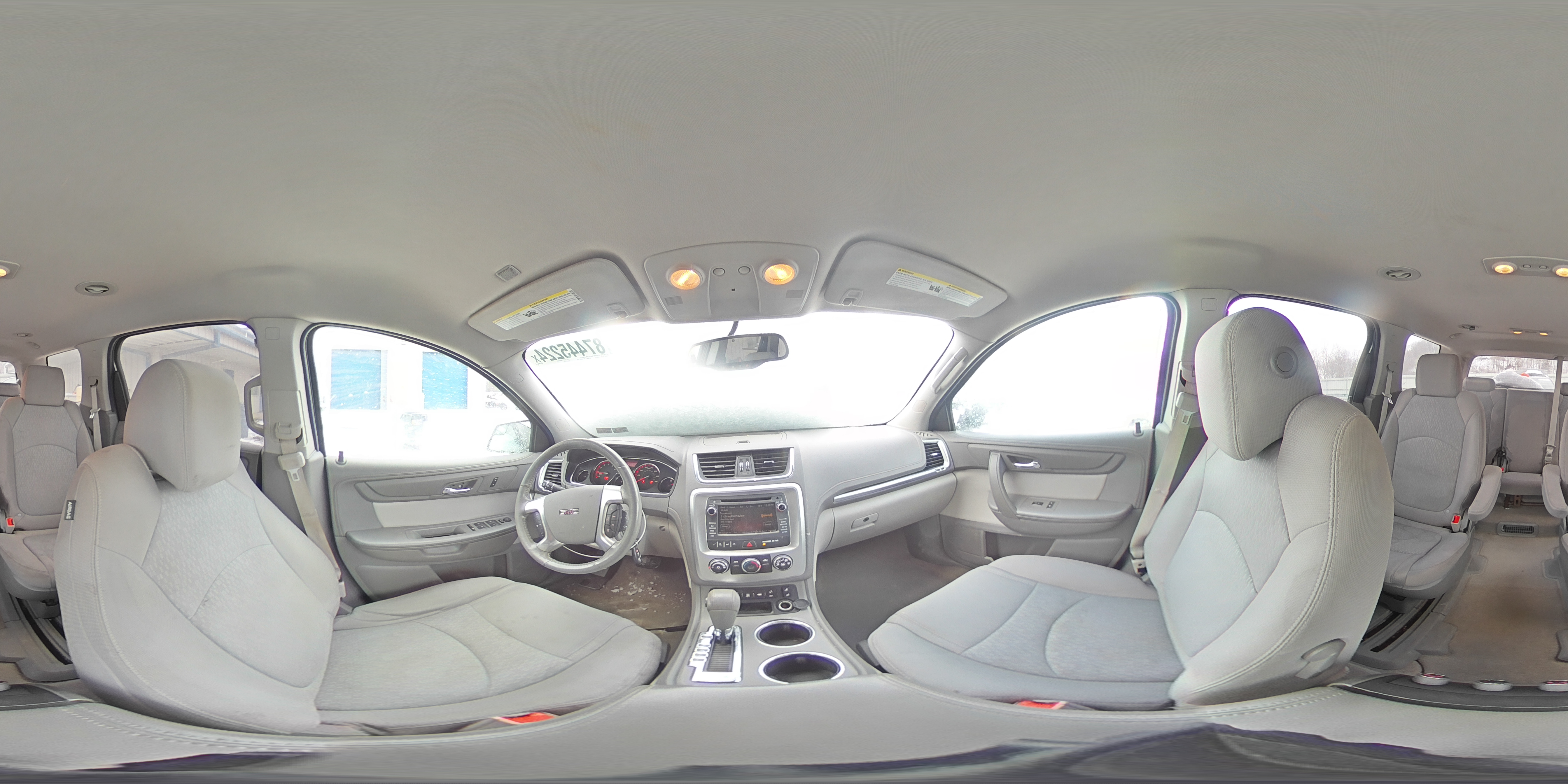 2014 GMC Acadia VIN 1GKKVPKD3EJ371792 Copart auction photo, front end / top/roof damage thumbnail 16