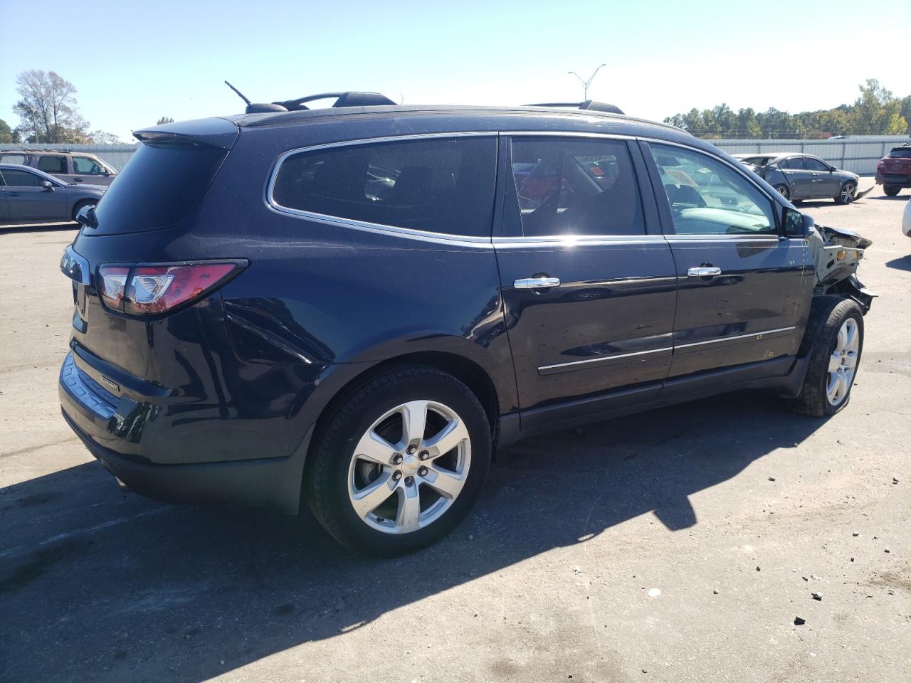 2017 Chevrolet Traverse VIN 1GNKRJKD3HJ201280 Copart auction photo, front end damage thumbnail 3