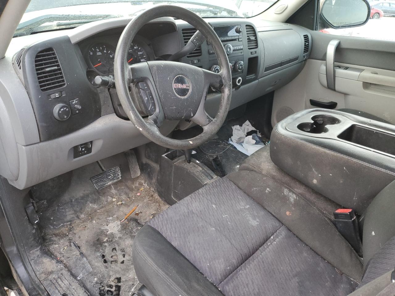 2010 GMC Sierra VIN 1GTSKTE39AZ107357 Copart auction photo, front end / side damage thumbnail 8
