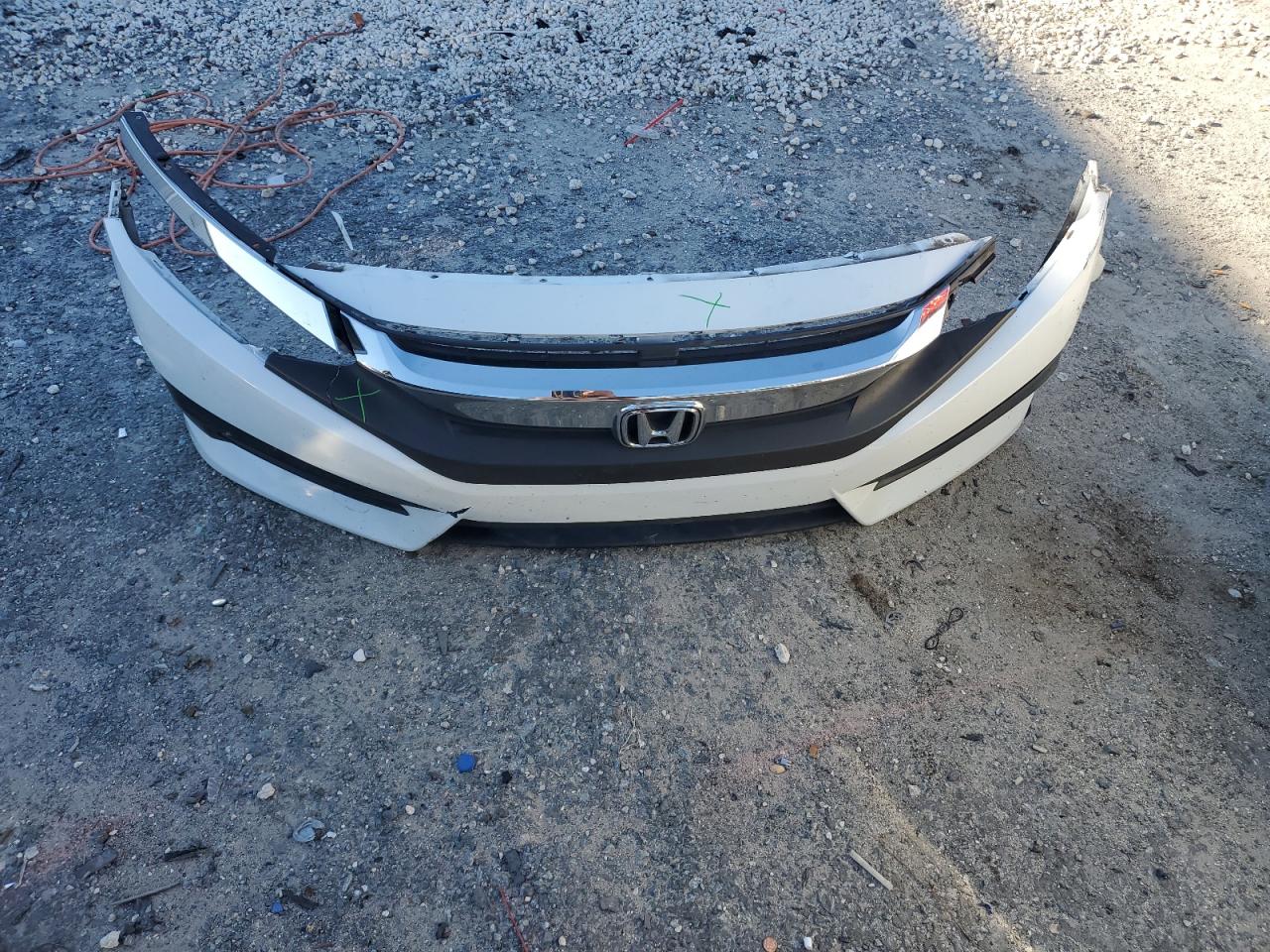 2016 Honda Civic VIN 19XFC2F75GE022062 Copart auction photo, front end / side damage thumbnail 12