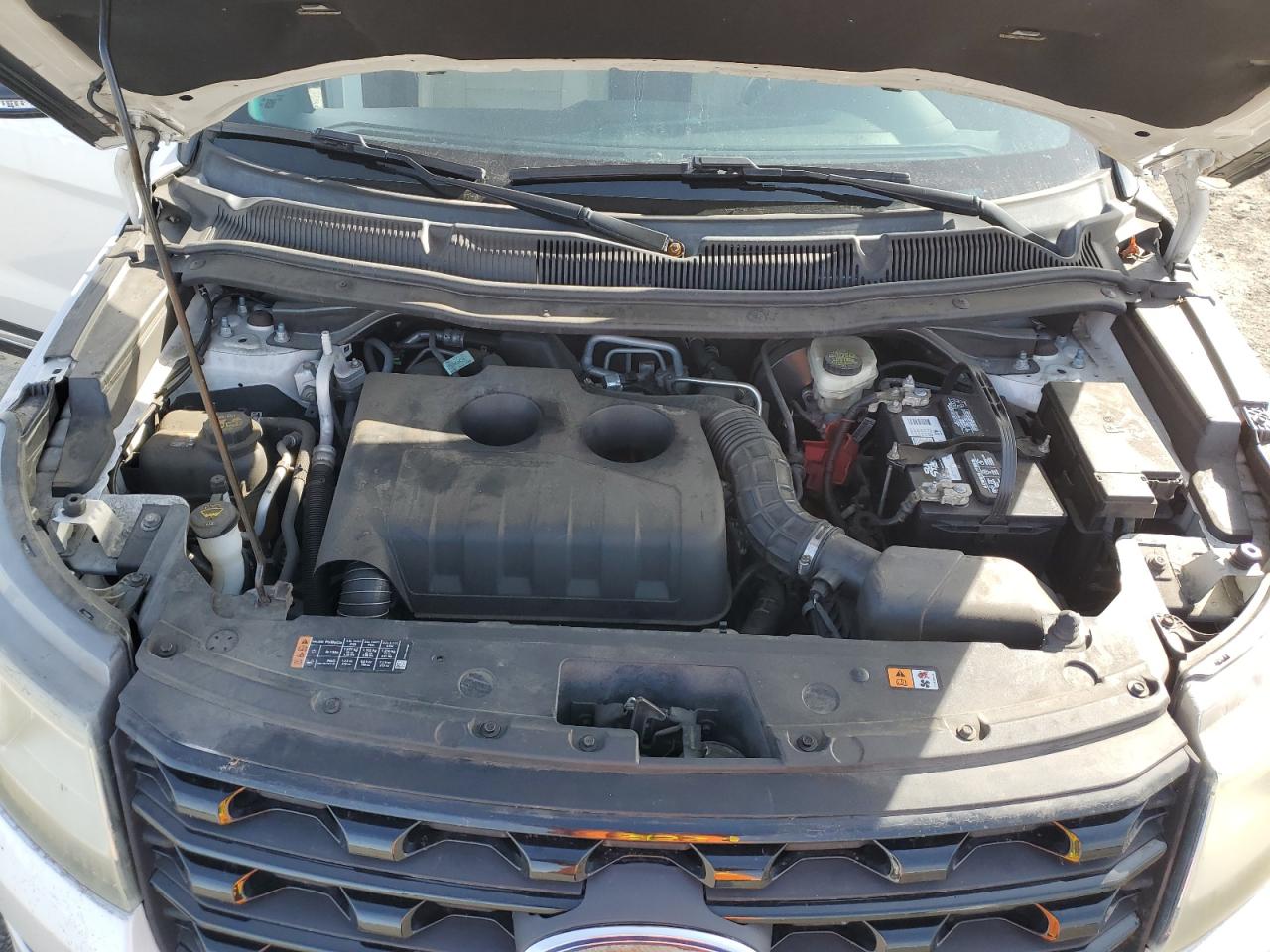 2016 Ford Explorer VIN 1FM5K8FH6GGB53247 Copart auction photo, normal wear damage thumbnail 12