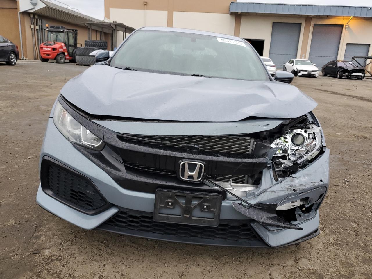 2018 Honda Civic VIN SHHFK7H23JU422185 Copart auction photo, front end damage thumbnail 5