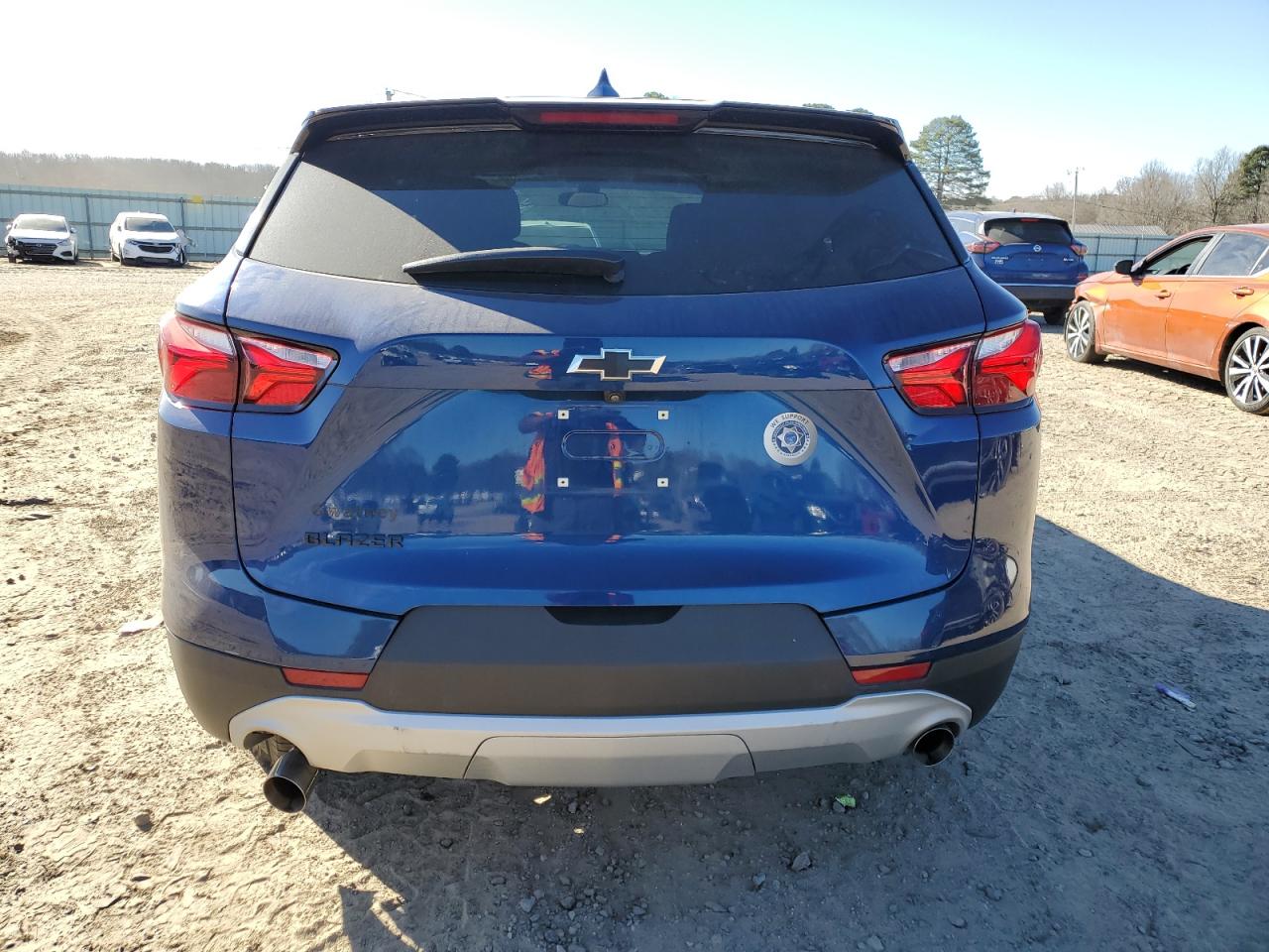 2022 Chevrolet Blazer VIN 3GNKBCR49NS125080 Copart auction photo, side damage thumbnail 6