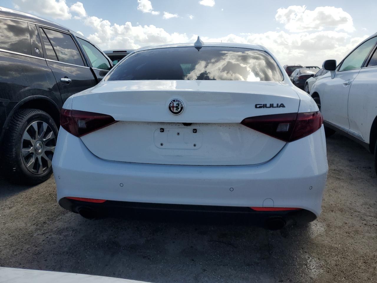 2019 Alfa Romeo Giulia VIN ZARFAMAN0K7619531 Copart auction photo, water/flood damage thumbnail 6
