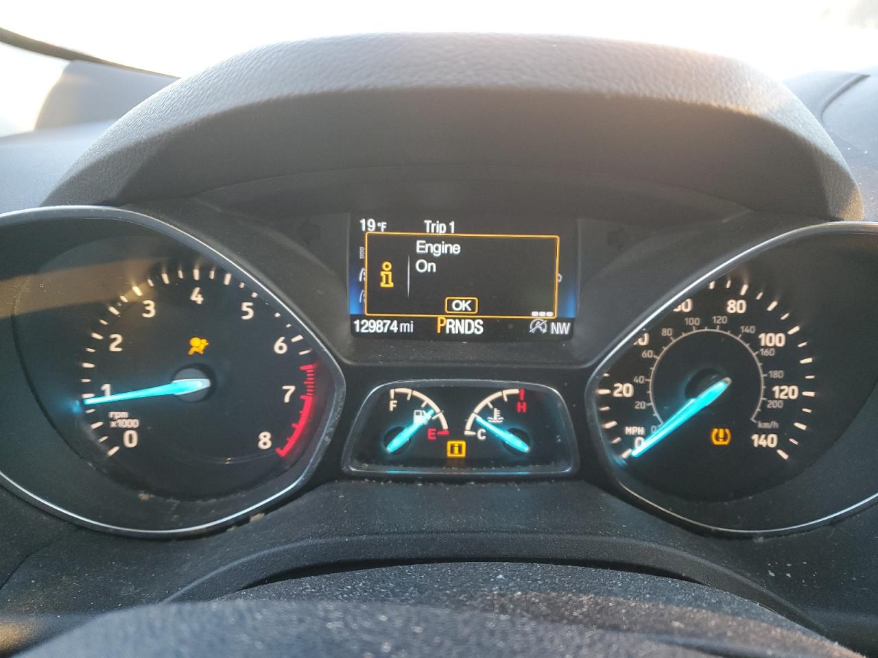 2017 Ford Escape VIN 1FMCU9G93HUA86415 Copart auction photo, front end / side damage thumbnail 9