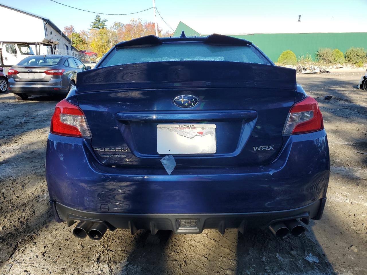 2018 Subaru WRX VIN JF1VA1C69J9835641 Copart auction photo, undercarriage / front end damage thumbnail 6