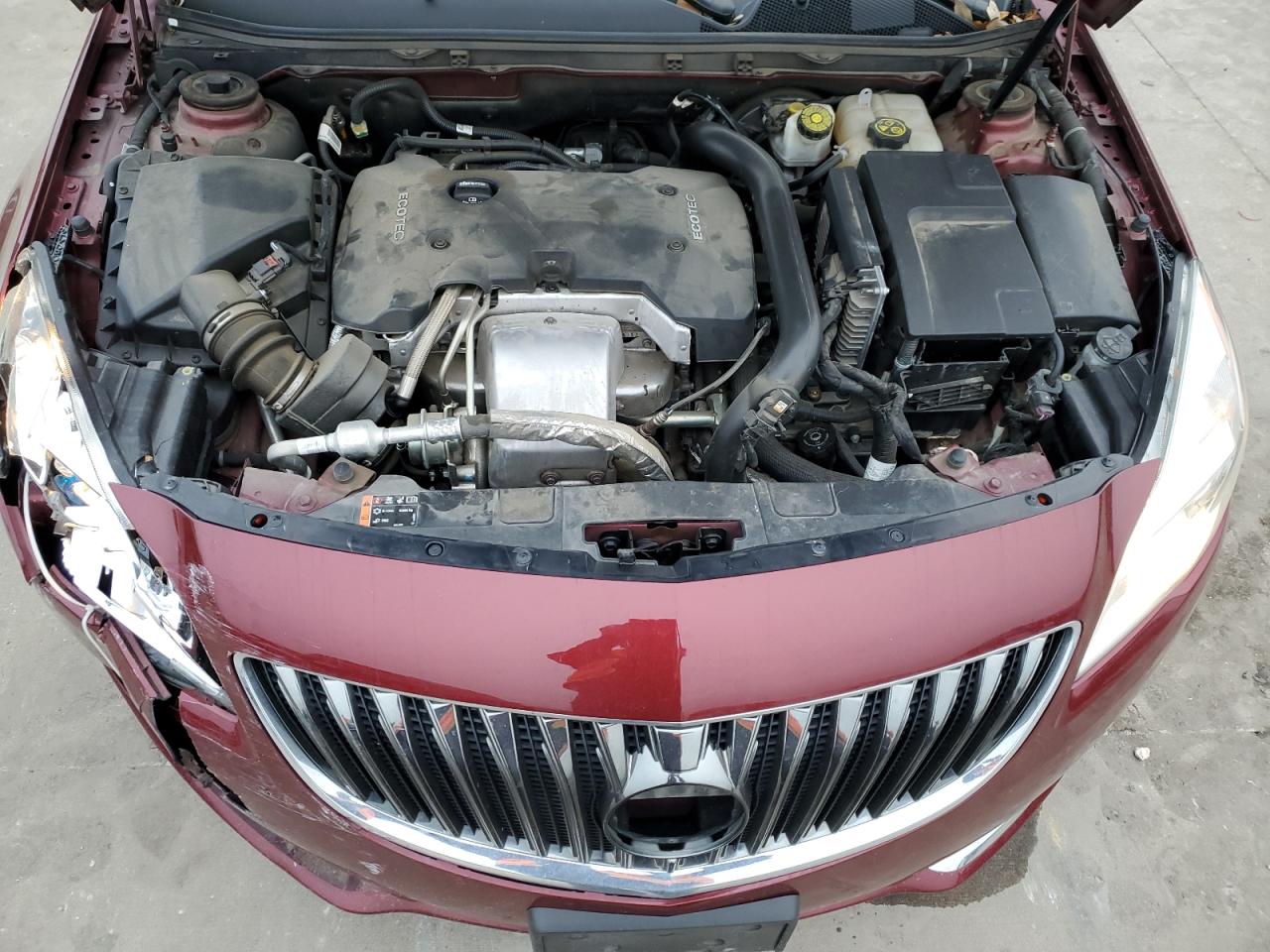 2017 Buick Regal VIN 2G4GL5EX1H9147773 Copart auction photo, front end damage thumbnail 12
