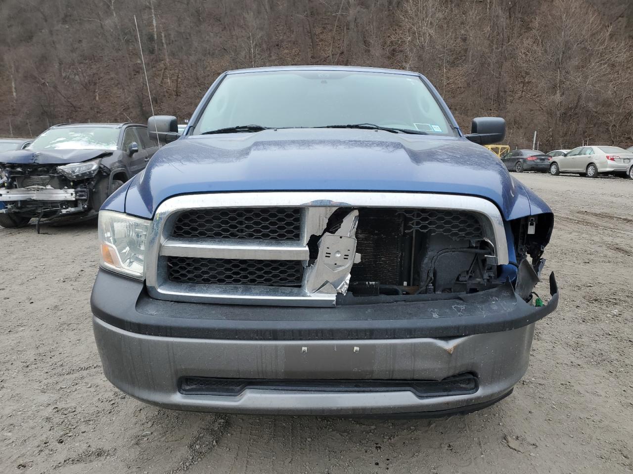 2011 Dodge RAM VIN 3D7JV1ET2BG632680 Copart auction photo, front end damage thumbnail 5